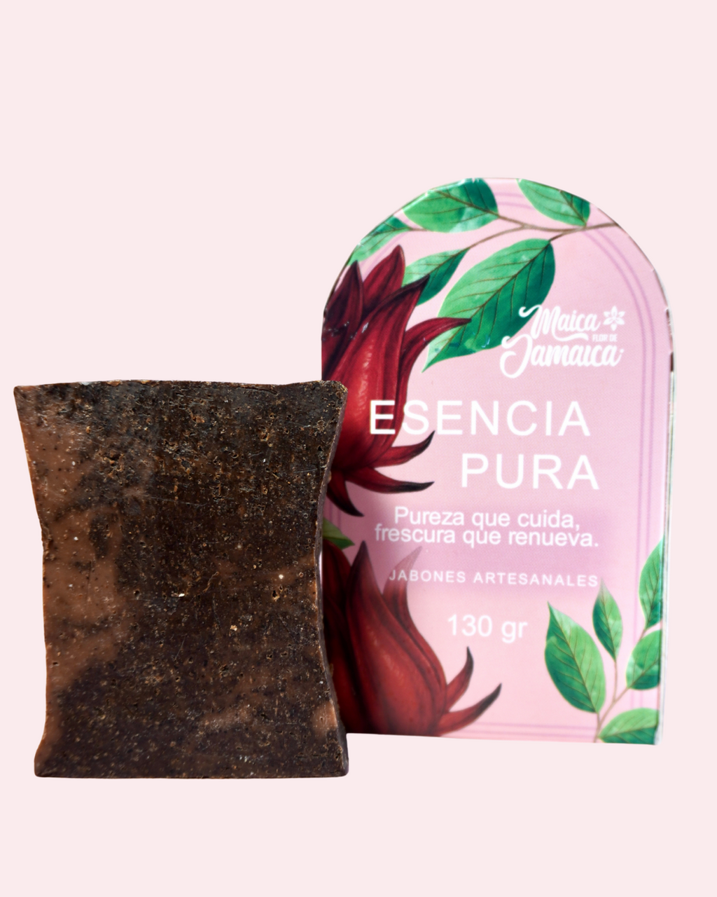 Jabón Facial Esencia Pura Café y Flor de Jamaica