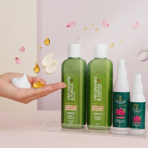 Kit Raíz Vital – Tratamiento Capilar Completo 500 ML