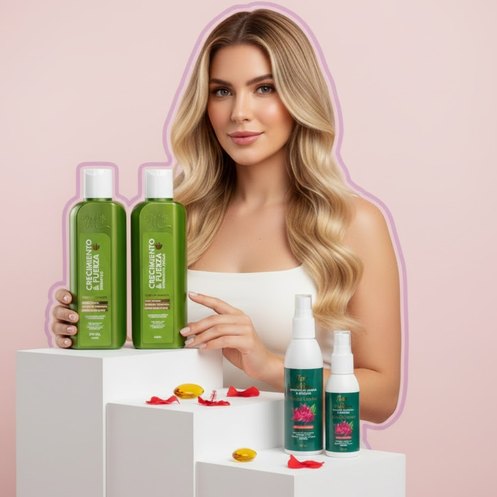 Kit Raíz Vital – Tratamiento Capilar Completo 500 ML