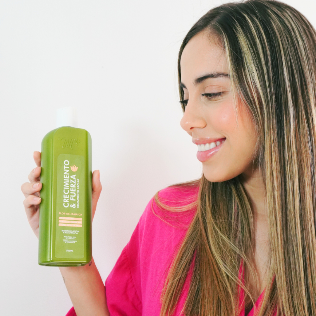 Shampoo 300 ml Flor de Jamaica Raíz Vital