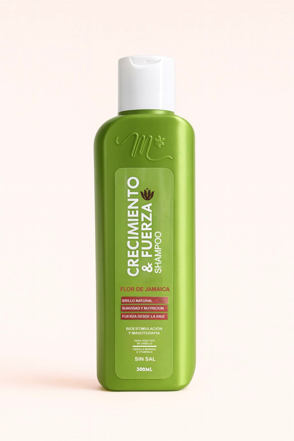 Shampoo 300 ml Flor de Jamaica Raíz Vital